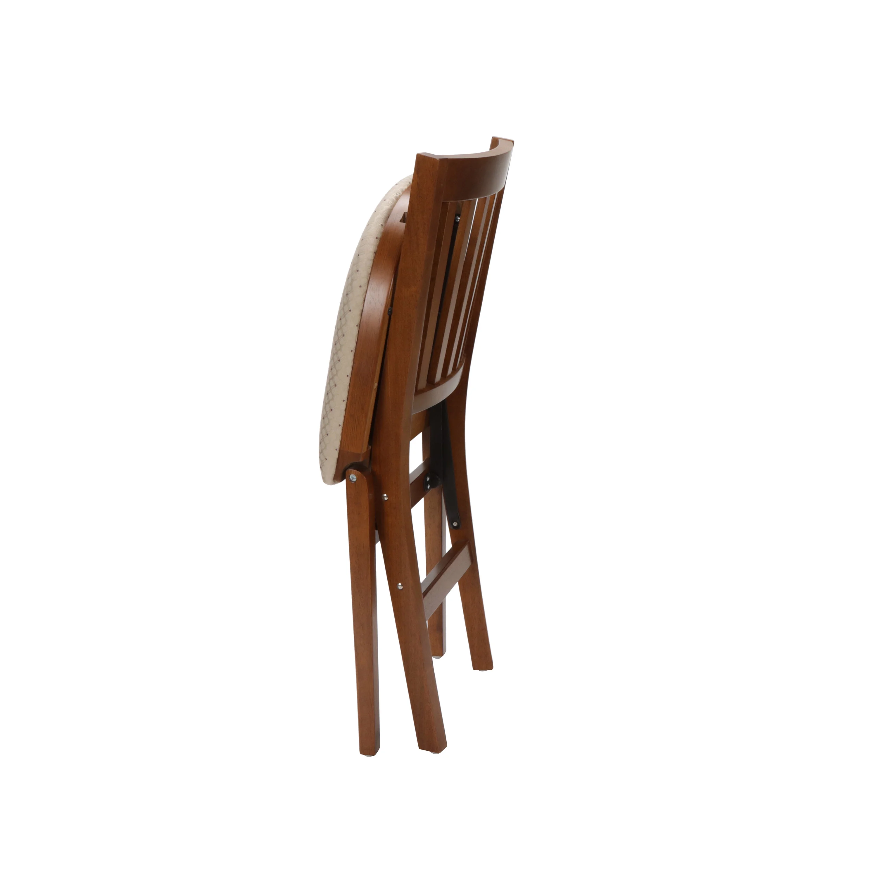 Stakmore School House Folding Hardwood Chair -Fruitwood (2-Pack)