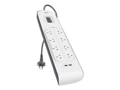 Belkin - Surge protector - output connectors: 8