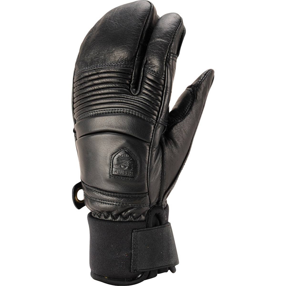 Hestra Leather Fall Line 3-Finger - Black