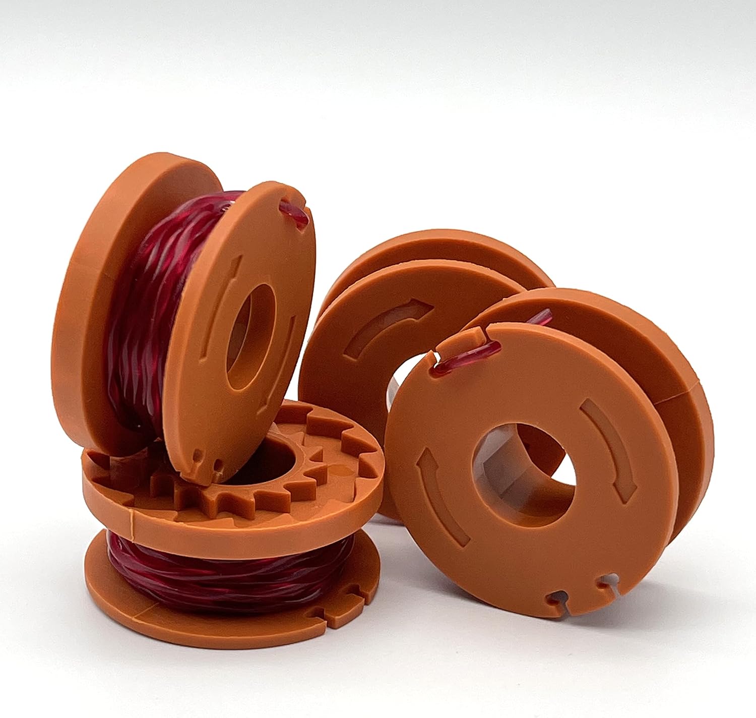 JEILIN Replacement Trimmer Spool Line, WA0010 Replacement Trimmer Spool Line 0.065�?String Trimmer Spool (Cap 6)