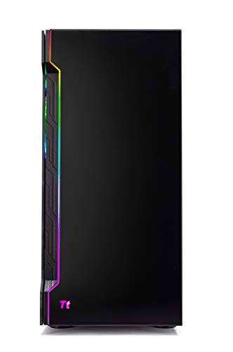 SkyTech Shadow 3.0 Gaming Computer PC Desktop - Ryzen 5 3600 6-Core 3.6GHz, RTX 3060 12GB, 1TB SSD, 16GB DDR4 3200, RGB Fans, AC WiFi, 600W Gold PSU, Windows 11 Home 64-bit, Black