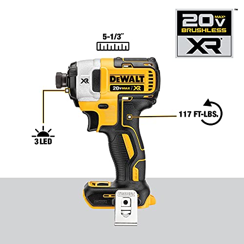 DEWALT 20V MAX Cordless Drill Combo Kit, Power Tool Combo Kit, 2-Tool (DCK287D1M1)