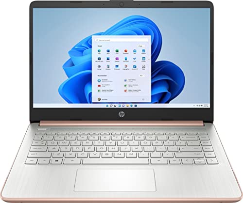 HP Stream 14 Laptop, Intel Celeron Core, 4 GB RAM, 64 GB Storage, 14” HD Anti-Glare Display, Windows 11, Long Battery Life, Thin & Portable, Includes 1-Year Microsoft 365, TiTac, Indigo Blue