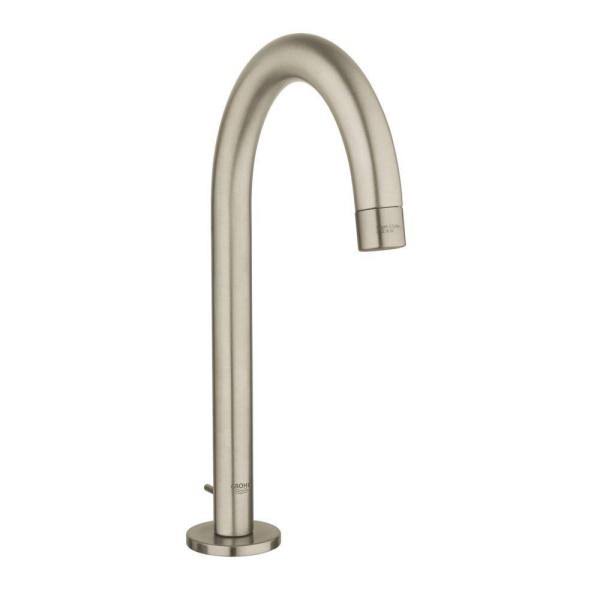 Grohe Concetto Double Handle Widespread Bathroom Faucet; Brushed Nickel 20217EN1