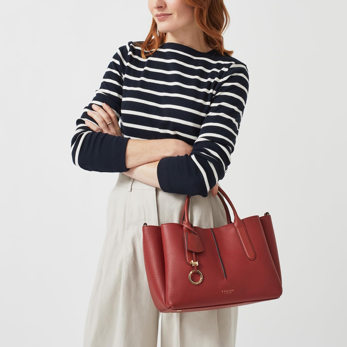 RADLEY London Hillgate Place Medium Satchel Bag for Women - Leather Crossbody Bag, Ideal Medium Purse