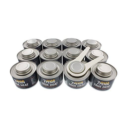 7penn Wick Chafing Dish Fuel 48-Pack with Free Lid Opener – Food Warming, Heated Cans, Chaffing Burner, Buffet Warmer