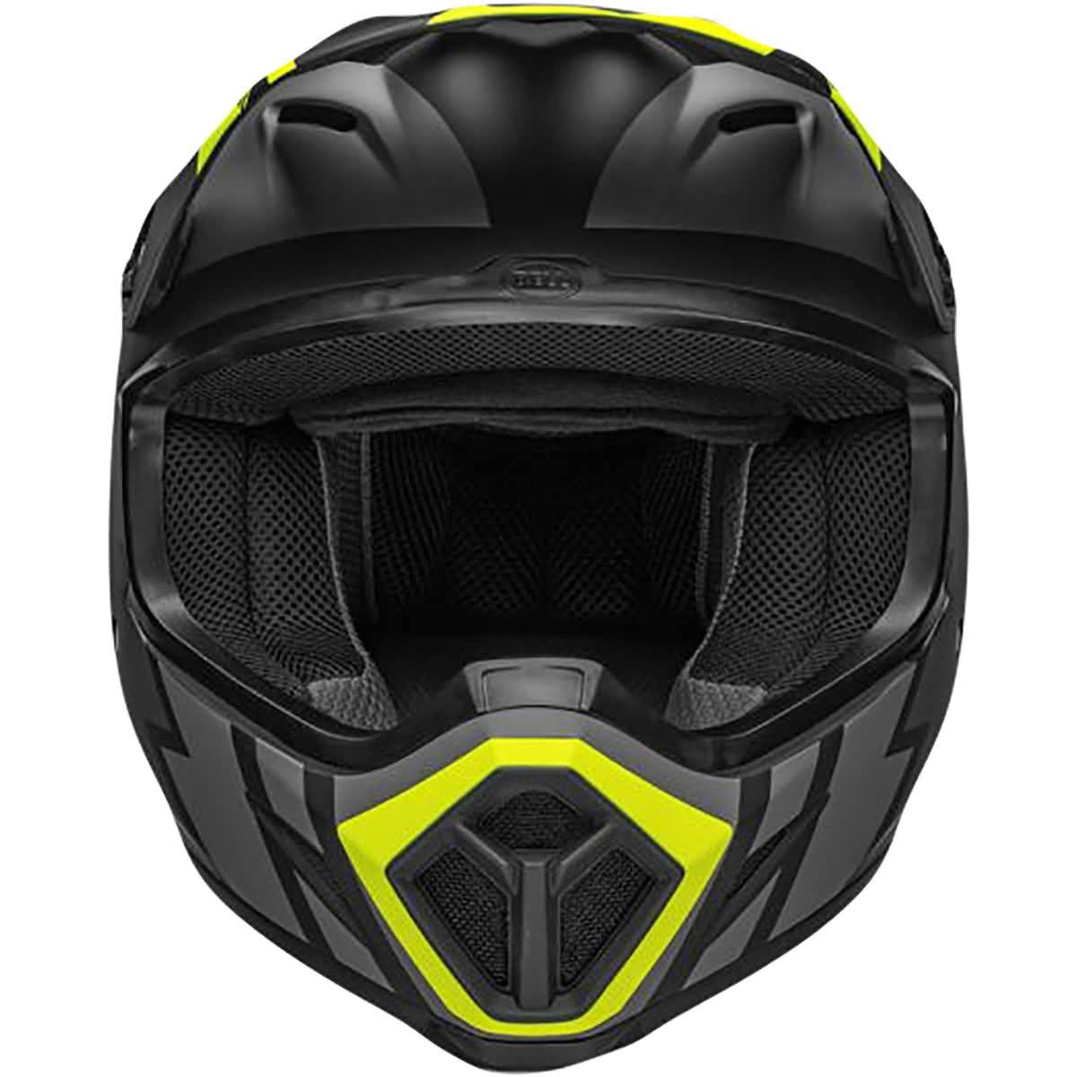 Bell MX-9 MIPS Strike Helmet Infrared/Green/Black M