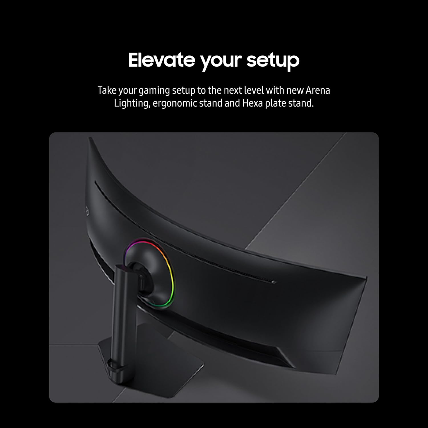 SAMSUNG 49-Inch Odyssey G9 Series DQHD 1000R Curved Gaming Monitor, 1ms(GtG), VESA DisplayHDR 1000, 240Hz, AMD FreeSync Premium Pro, Height Adjustable Stand, LS49CG954ENXZA, 2024 (Renewed), Black