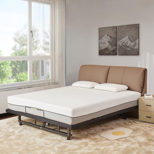 Electric Adjustable Bed Frame, Twin XL Size Adjustable Bed Base with Wireless Remote, Head and Foot Incline, Premium Quiet Motor, Zero Gravity