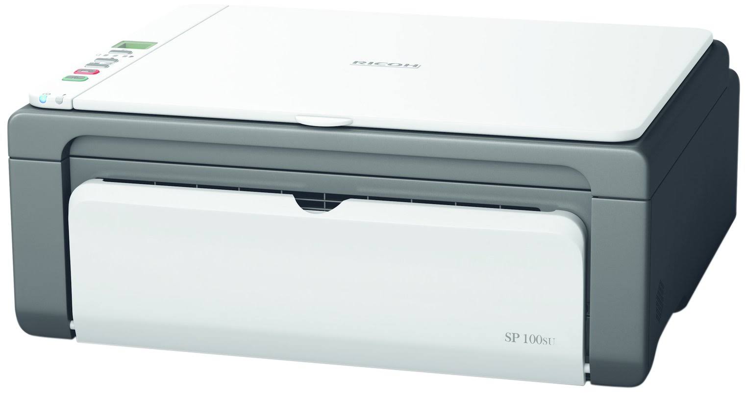 Ricoh Aficio SP 100SU E Laser Multifunction Printer - Monochrome - Pla