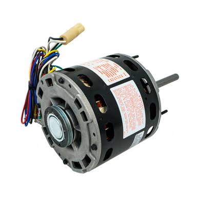 3 Speed Furnace Blower Fan Motor Packard 43595 1 HP 1075 RPM 115 Volt 48 Frame