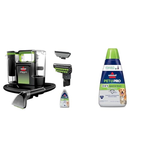 BISSELL® Little Green® Max Pet Portable Carpet and Upholstery Deep Cleaner, Car/Auto Detailer, with Self-Cleaning Tough Stain Tool and Pet Hair Removal Tool (3860)