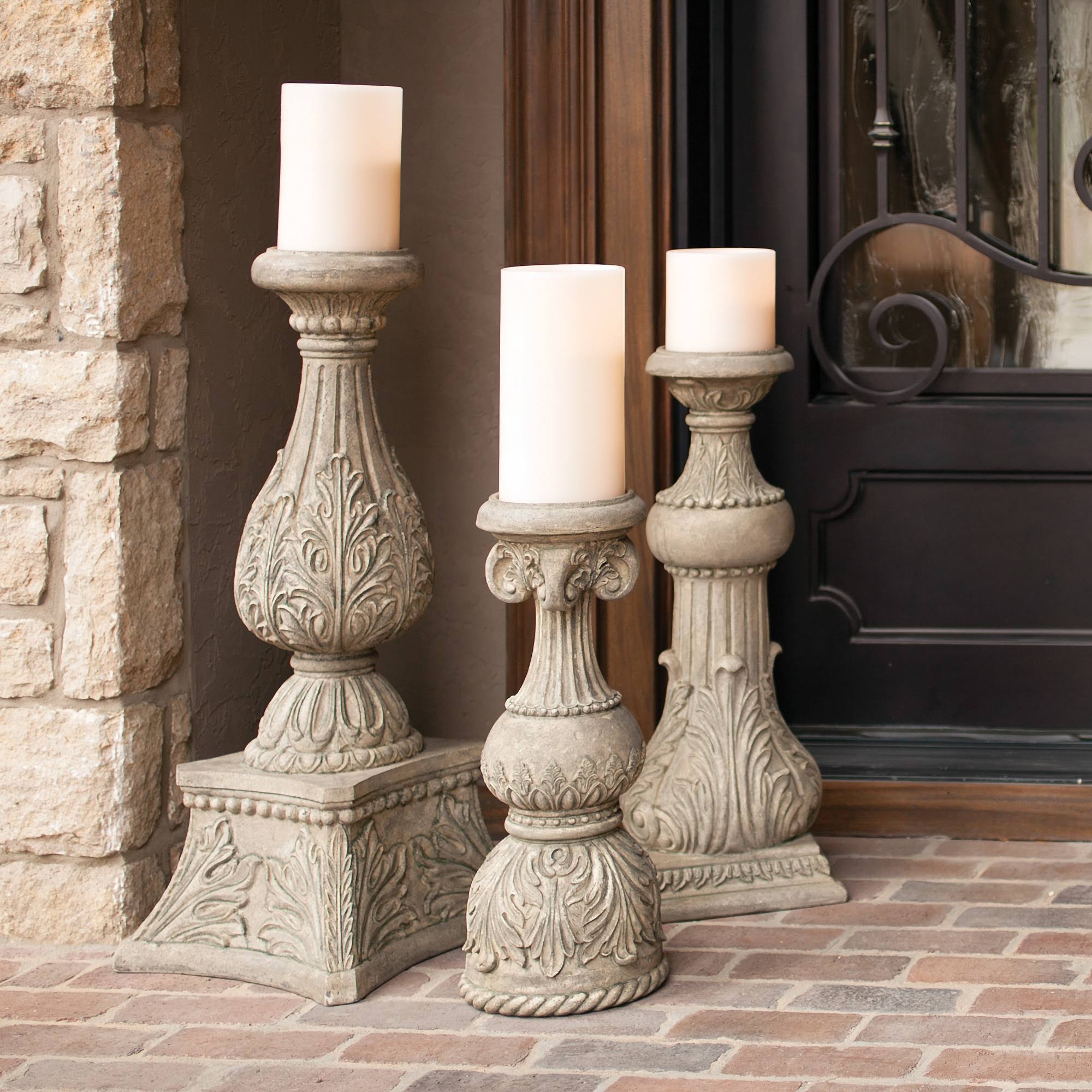 30in Floor Candlestick - GG Collection