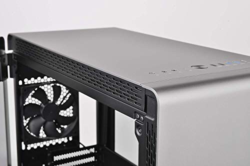 Thermaltake A500 Aluminum Tempered Glass ATX Mid Tower Gaming Computer Case with 3 Fans Pre-Installed CA-1L3-00M9WN-00
