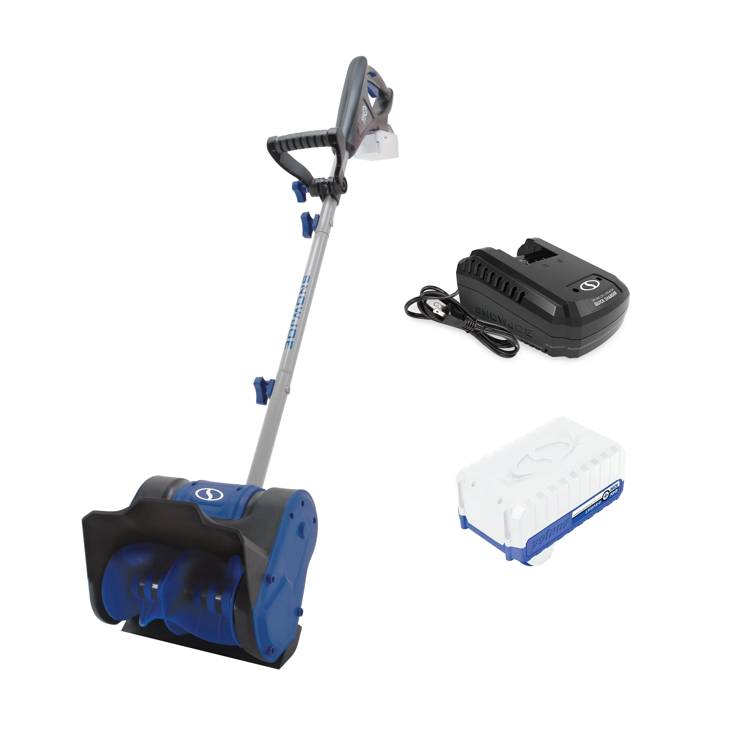 Snow Joe 24V 10-inch Cordless Snow Shovel, 4.0-Ah Battery & Charger