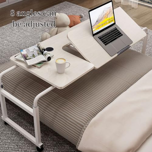 Bed Desk Over The Bed Table with Wheels Overbed Table Over The Bed Desk Over Bed Table Mobile Desk Bed Table with Wheels Computer Table for Bed Overbed Table with Wheels Adjustable Height