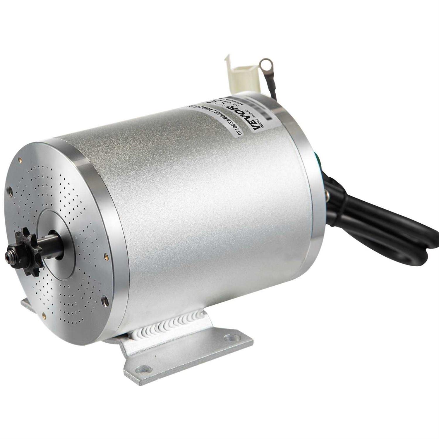 VEVOR 2000W 48V Dc Brushless Motor w/Mounting Bracket &amp;Controller &amp;Key for E-Scooter - Shop Hardware Tools Online Store