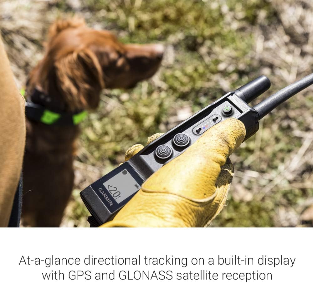 Garmin Pro 550 Plus, Dog Training System with Simple GPS Tracking, Collar and Handheld