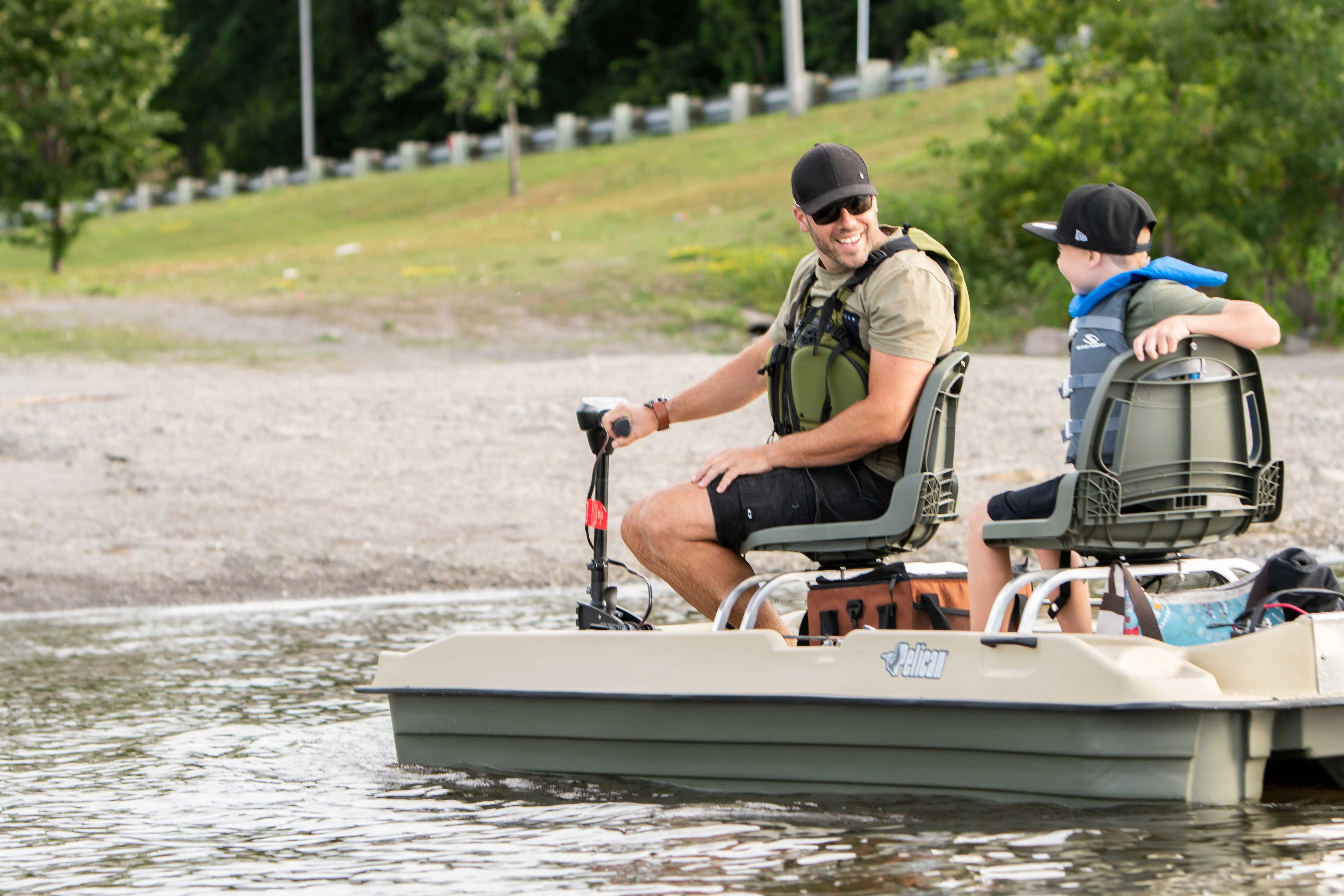 Pelican - Bass Raider Boat - 2 person Fishing Boat - 10 ft