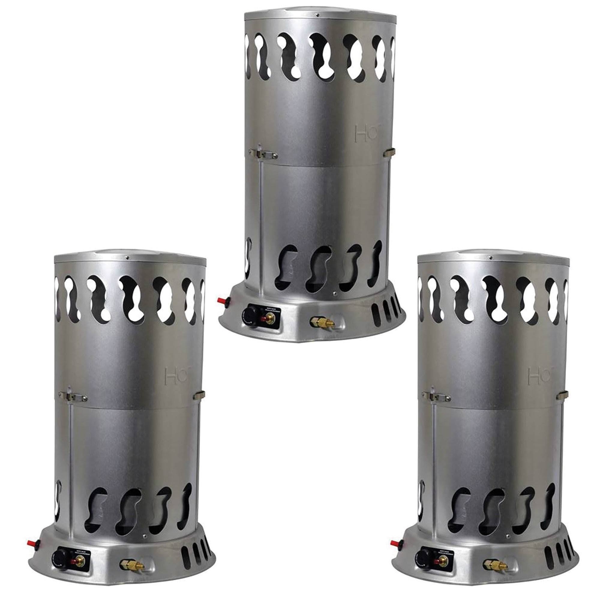 Mr Heater Portable Outdoor LP Propane GAS Convection Heater 3 Pack