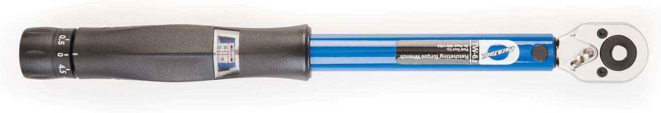 Park Tool TW-6.2 Ratcheting Torque Wrench 10-60Nm Drive Tool 3/8-Inch