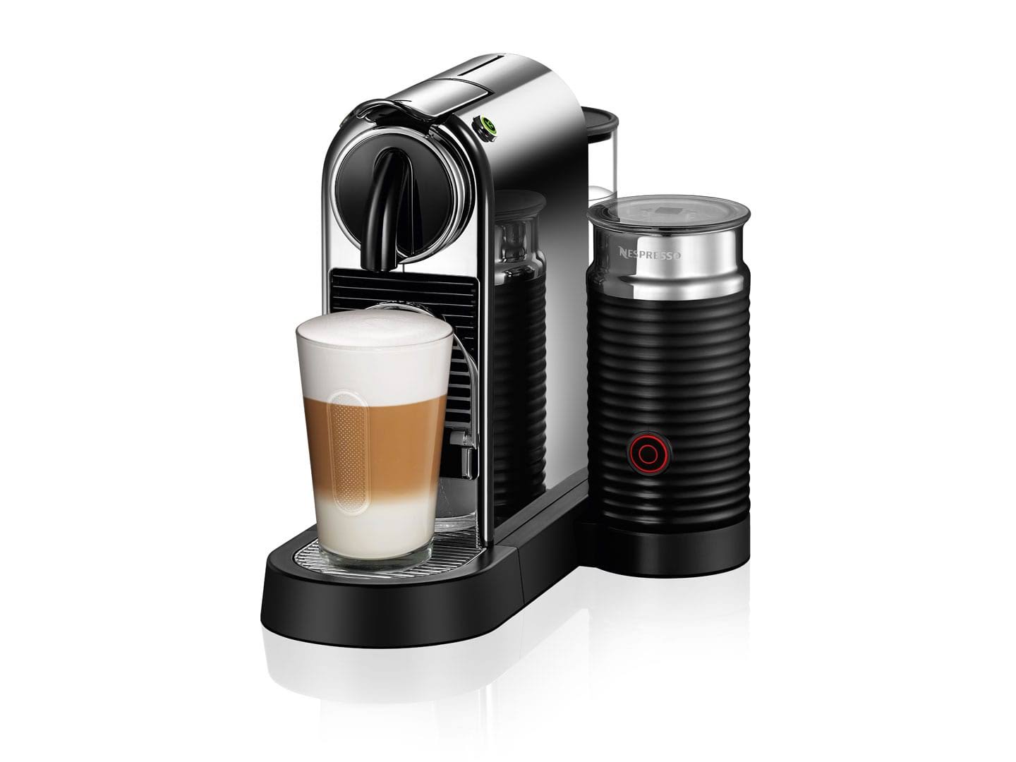 Nespresso CitiZ u0026 Milk Espresso Machine by De&Longhi, Chrome EN267CAE