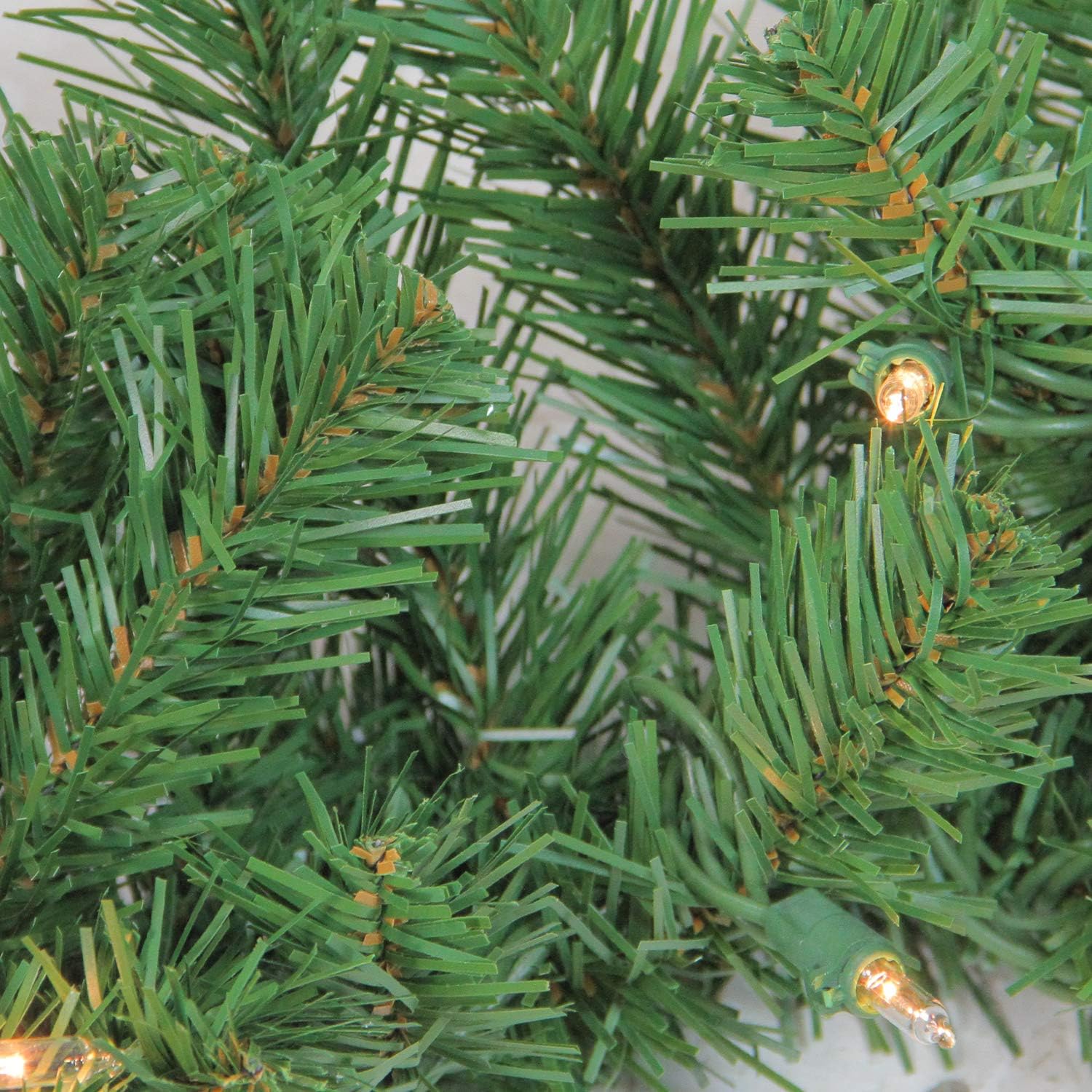 Northlight Pre-Lit Battery Operated Artificial Winter Spruce Christmas Set - 5-Piece - Clear Lights