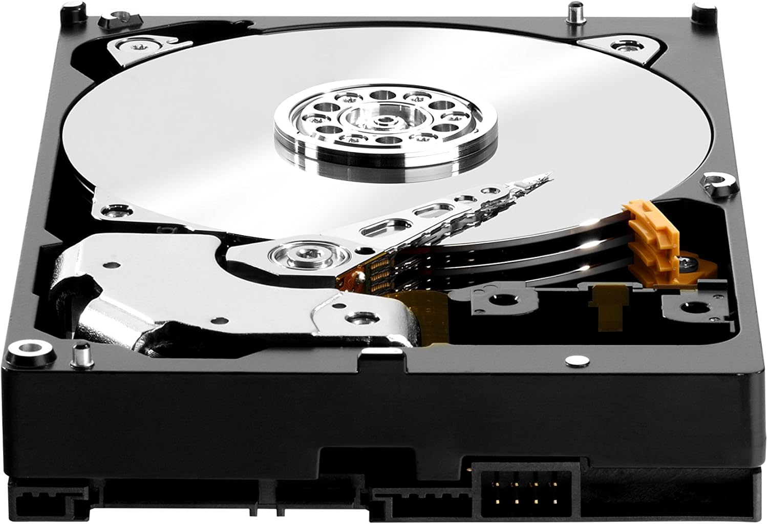 Western Digital 12TB WD Red Pro NAS Internal Hard Drive HDD - 7200 RPM, SATA 6 Gb/s, CMR, 256 MB Cache, 3.5 - WD121KFBX