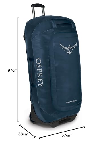Osprey Transporter 120L Wheeled Travel Duffel Bag, Black