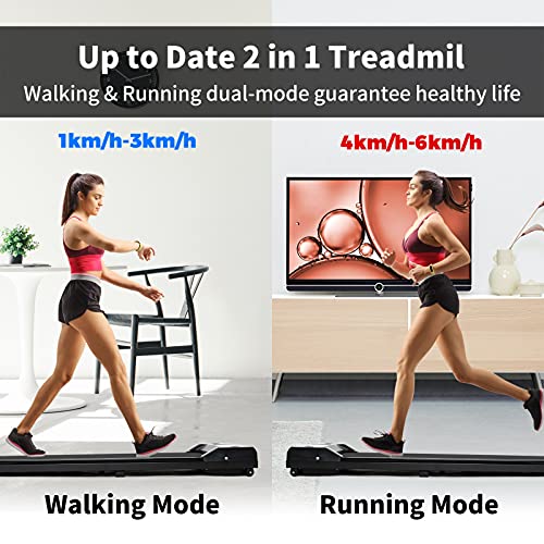 Gallelife Walking Pad, Under Desk Treadmill,Walking Pad Treadmill Desk Treadmill Installation Free with Remote Control Walking and Jogging Machine for Home/Office