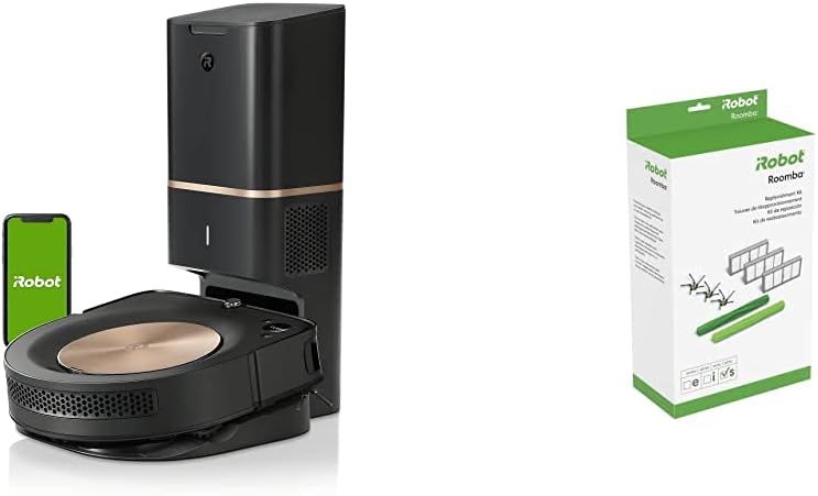 iRobot Roomba s9+ (9550) Robot Vacuum with Roomba s Series Replenishment Kit