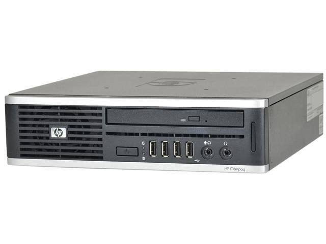 HP Desktop Computer 8000-USFF Core 2 Duo 2.93 GHz 4 GB 250 GB HDD Windows 10 Pro