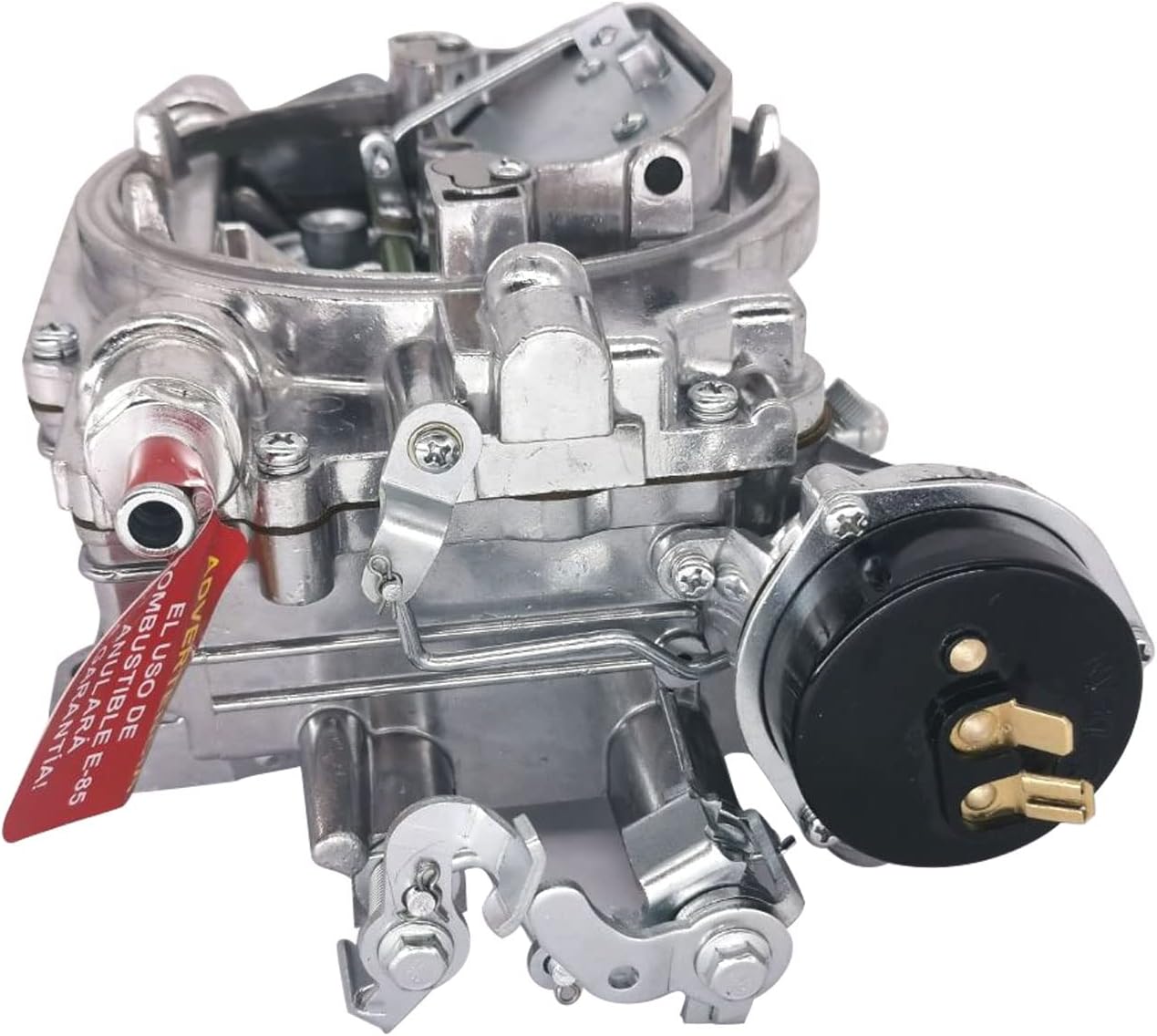 1406 Carburetor Replacement for Performer 600 CFM 4 Barrel AFB-style Square Bore Performance Carburetor with Air Value Secondary Manual Electric Choke (1406 Carburetor)