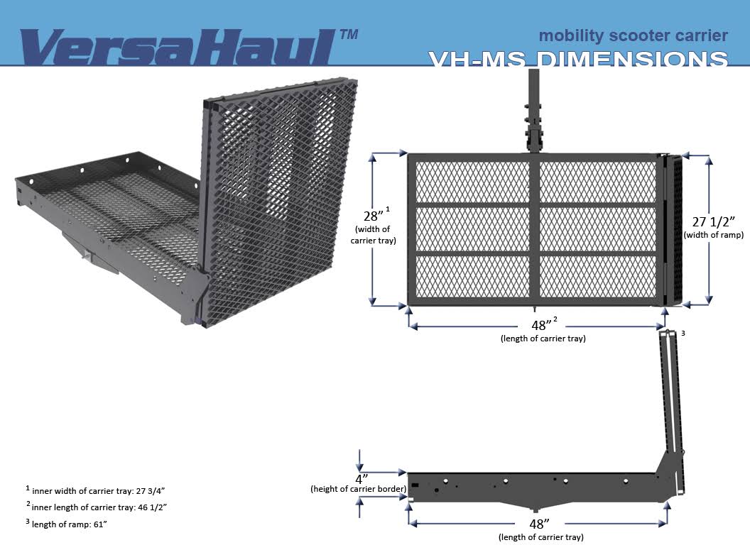 VersaHaul - Mobility Scooter Carrier #VH-MS