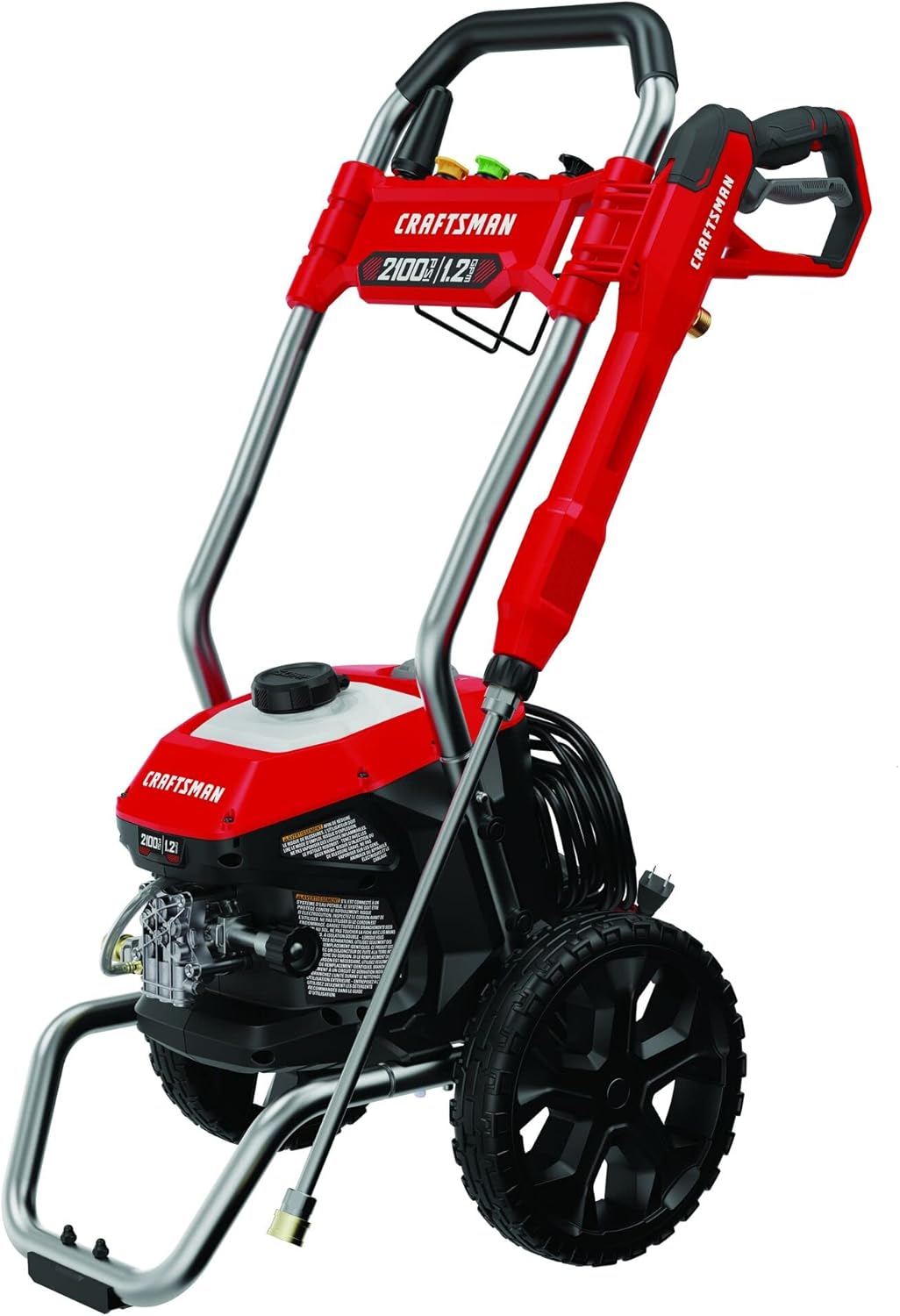 CRAFTSMAN 2100-PSI Electric Pressure Washer Bundle with Westinghouse 3200 PSI 2.5 GPM Gas Pressure Washer