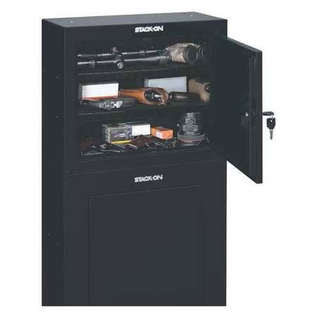 Stack-On Pistol / Ammo Security Cabinet, Black