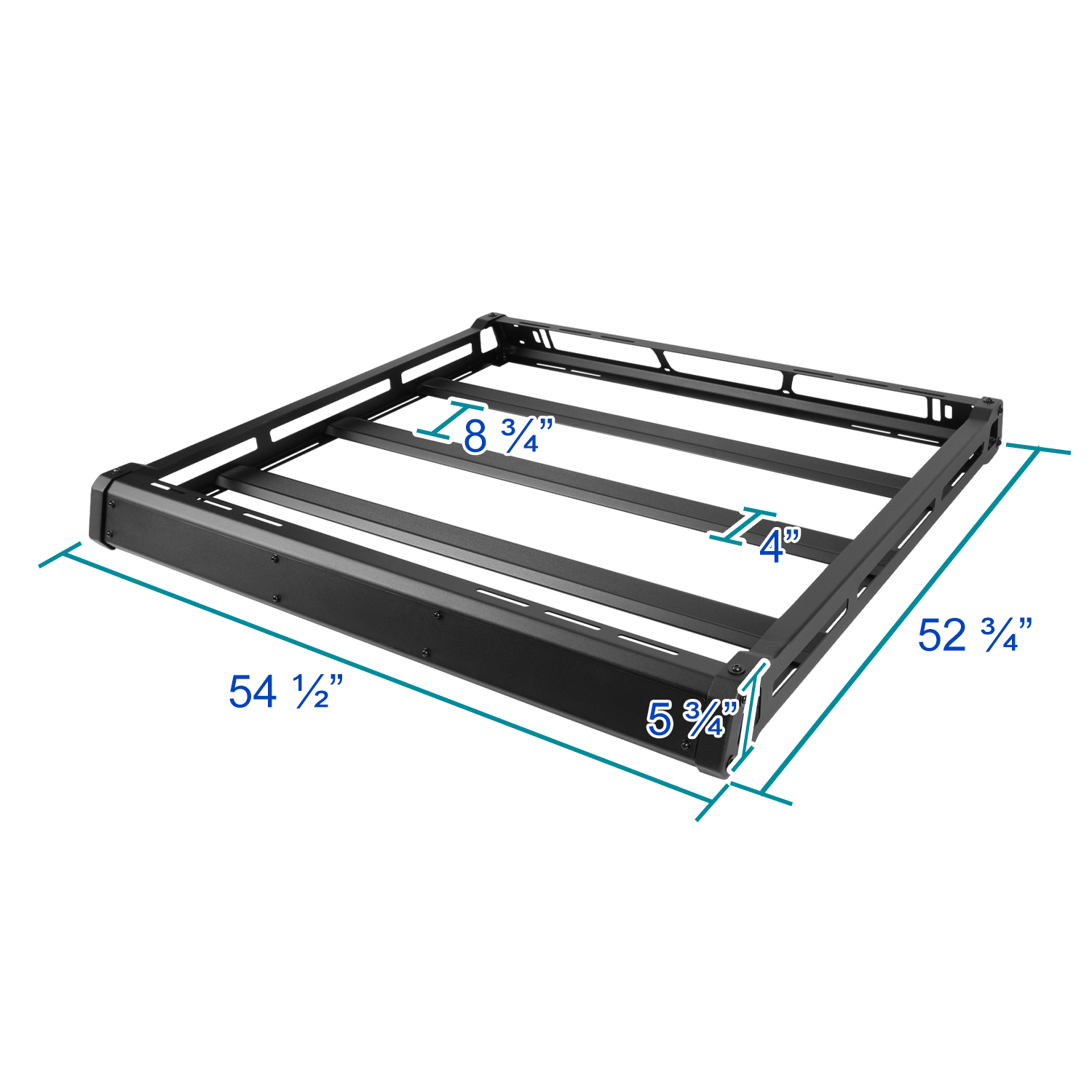 Spec D Tuning  Roof Rack Cargo Carrier Basket for 2020-2023 Jeep Glad Kiator