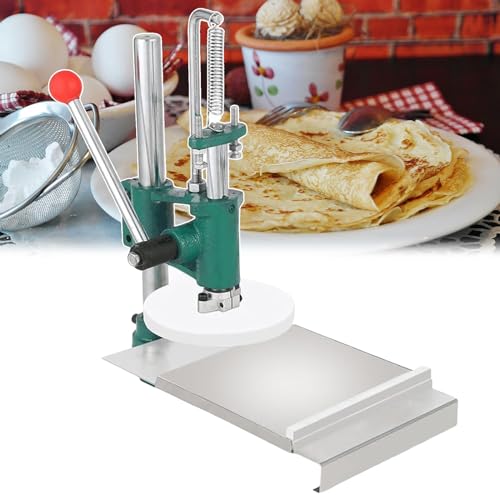 Manual Dough Press Dough Roller Dough Sheeter Pasta MakerAdjust Dough Thickness & Plate HeightCommercial Use & Home UseRestaurant Pizza Shop Street Vendors Pastry Shop