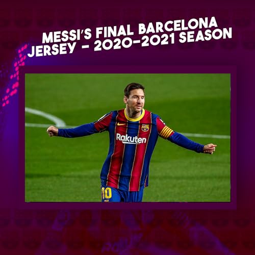 FC Barcelona 2020/2021 Official Home Jersey - Messi #10 - Collector's Edition, Authentic Design