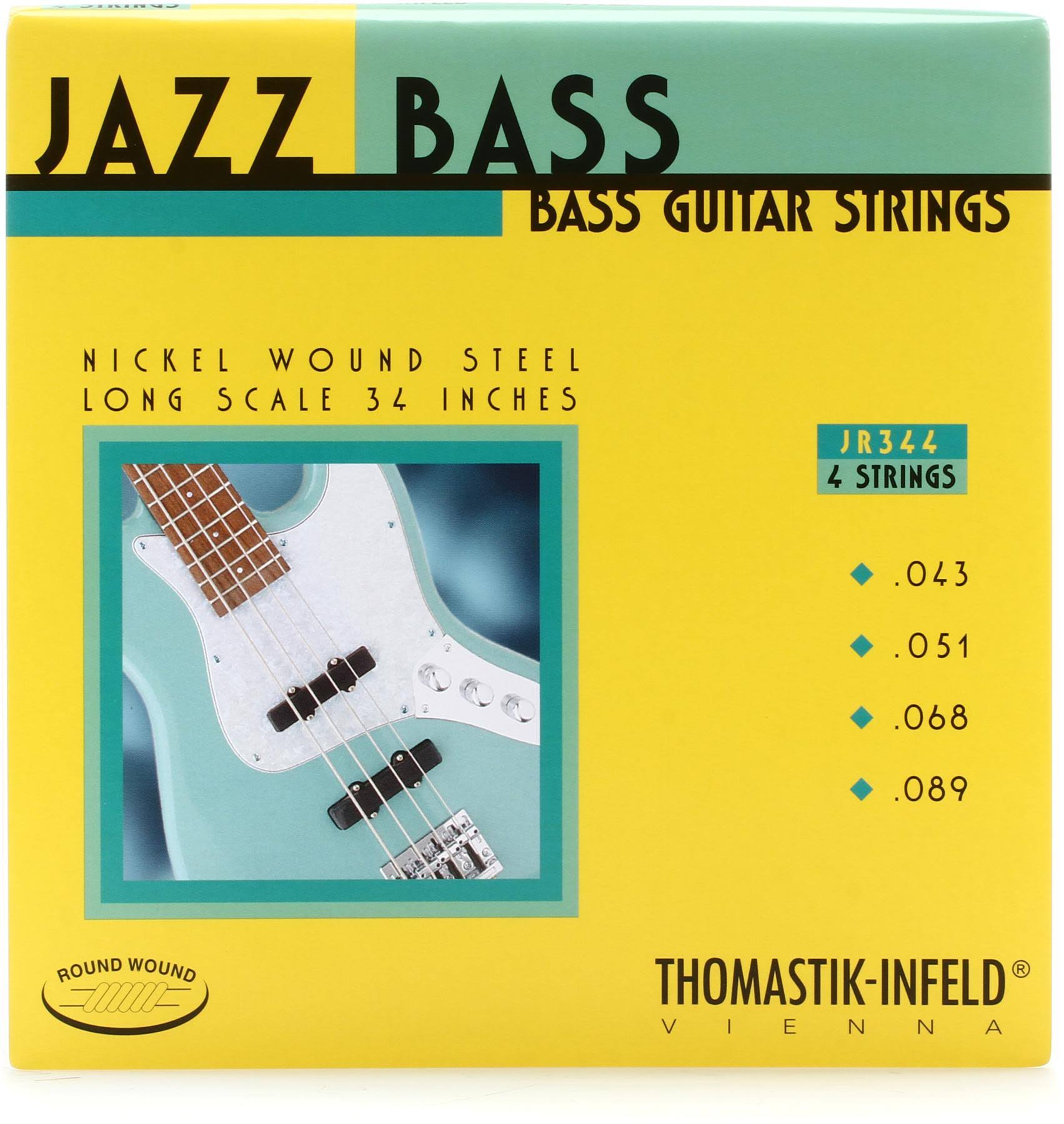 Thomastik-Infeld JR344 Jazz Round Wound Bass Strings Long Scale