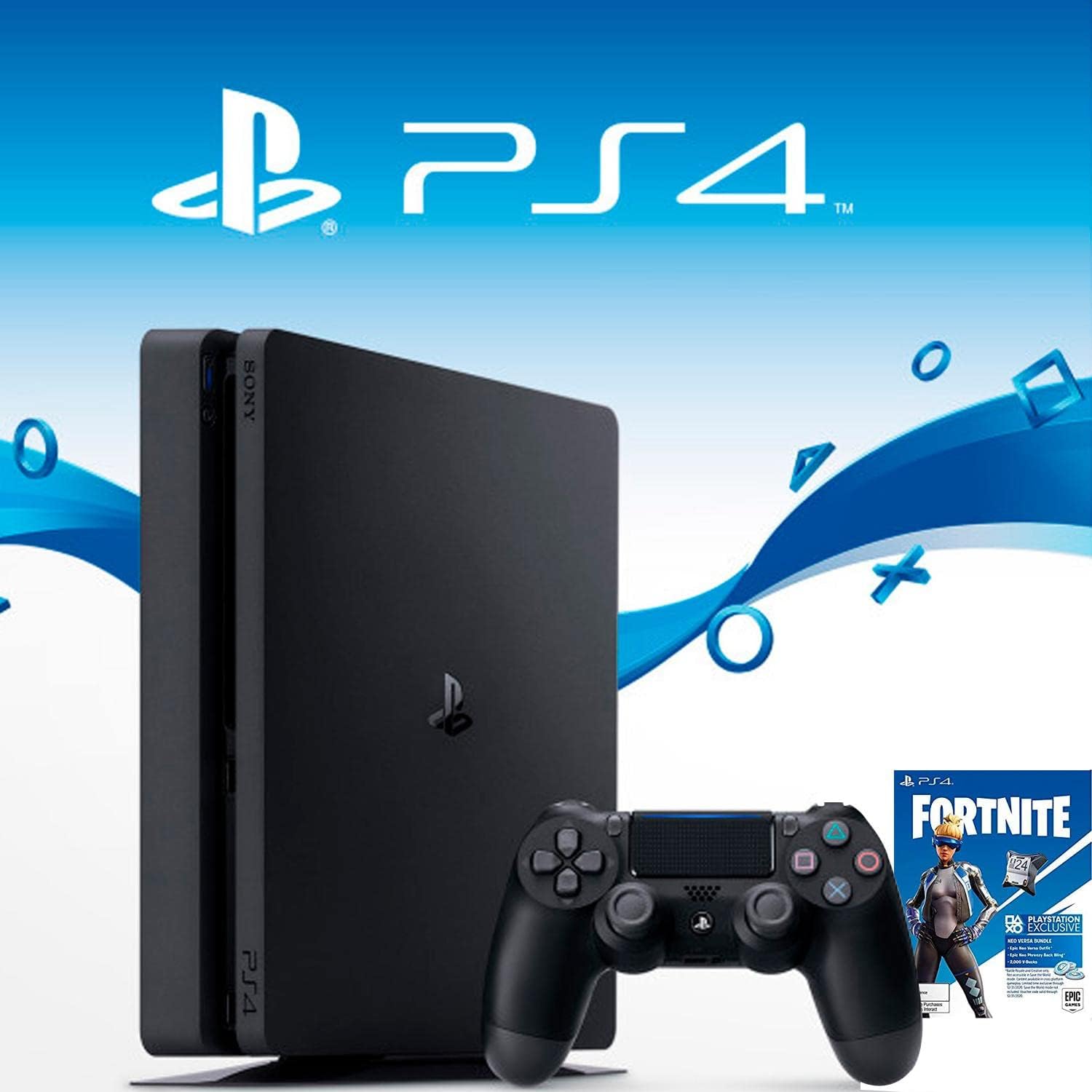PlayStation 4 Slim 1TB Console - Fortnite Bundle