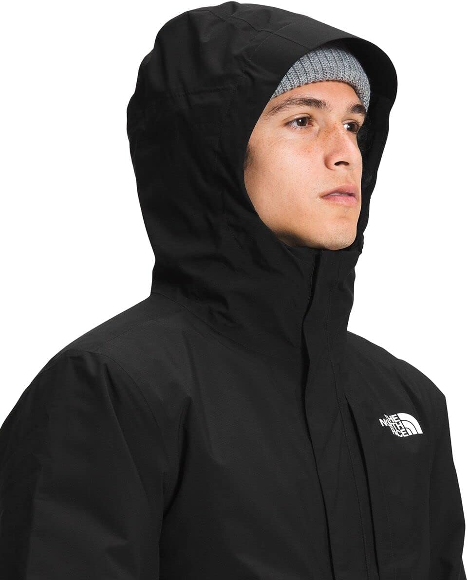 THE NORTH FACE Men's Carto Triclimate Waterproof Jacket, TNF Black, Medium