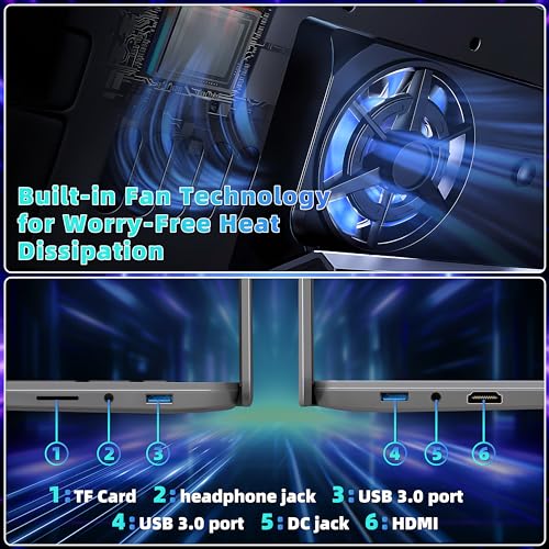 Newest 15.6 Inch Laptop Intel Core i5 8279U CPU(4C/8T, Up to 4.10 GHz),16GB DDR4 512GB NVMe SSD Gaming Business Laptop Computer Intel Iris Plus 655 Graphics Windows 11 PC/BT4.2/Backlit KB/Fingerprint