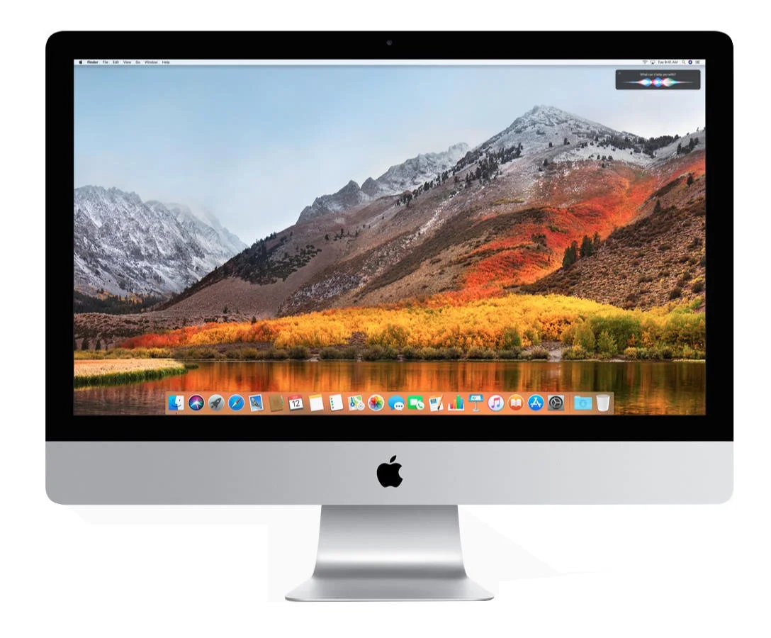 Apple A Grade Desktop Computer iMac 27-inch (Retina 5K) 3.4GHZ Quad Core i5 (Mid 2017) MNE92LL/A 32 GB 6 TB HDD & 512SSD 5120 x 2880 Display Dual Boot Hi Sierra/Windows 10 Pro Keyboard and Mouse