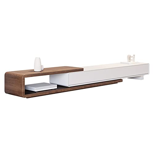 Modern TV Stand Modern Minimalist TV Stand Living Room 59"-86" Expandable TV Stand Media Console Can Accommodate Up to 90 Inch TV Storage Cabinets(A)