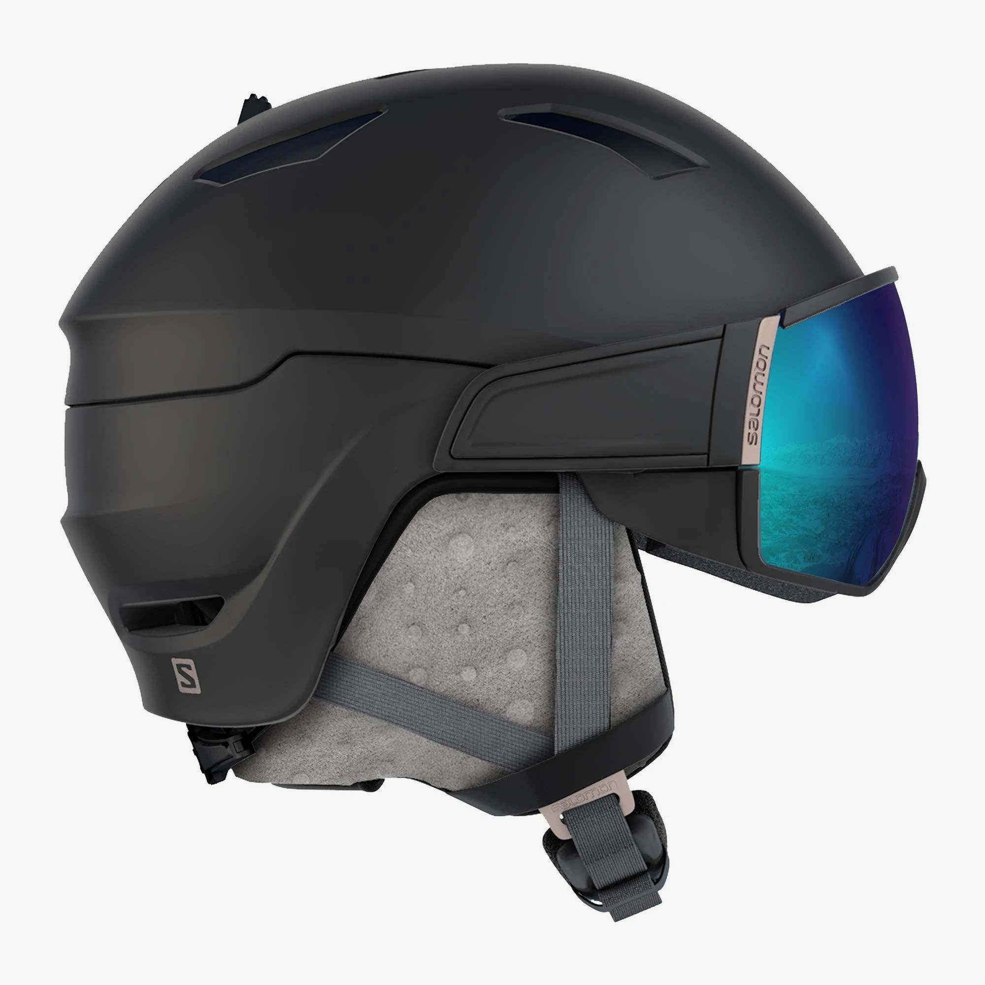 Salomon Mirage S Helmet - Black/Rose Gold