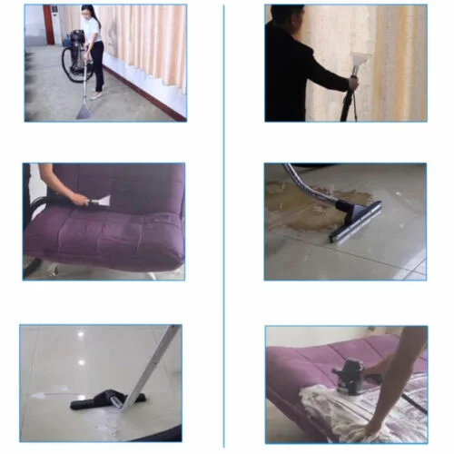 2110W Pro Carpet Deep Cleaning Machine Carpet Cleaner Extractor Equipment 60L