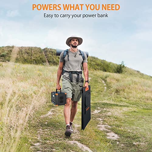 GRECELL Portable Power Station 1000W with Solar Panel