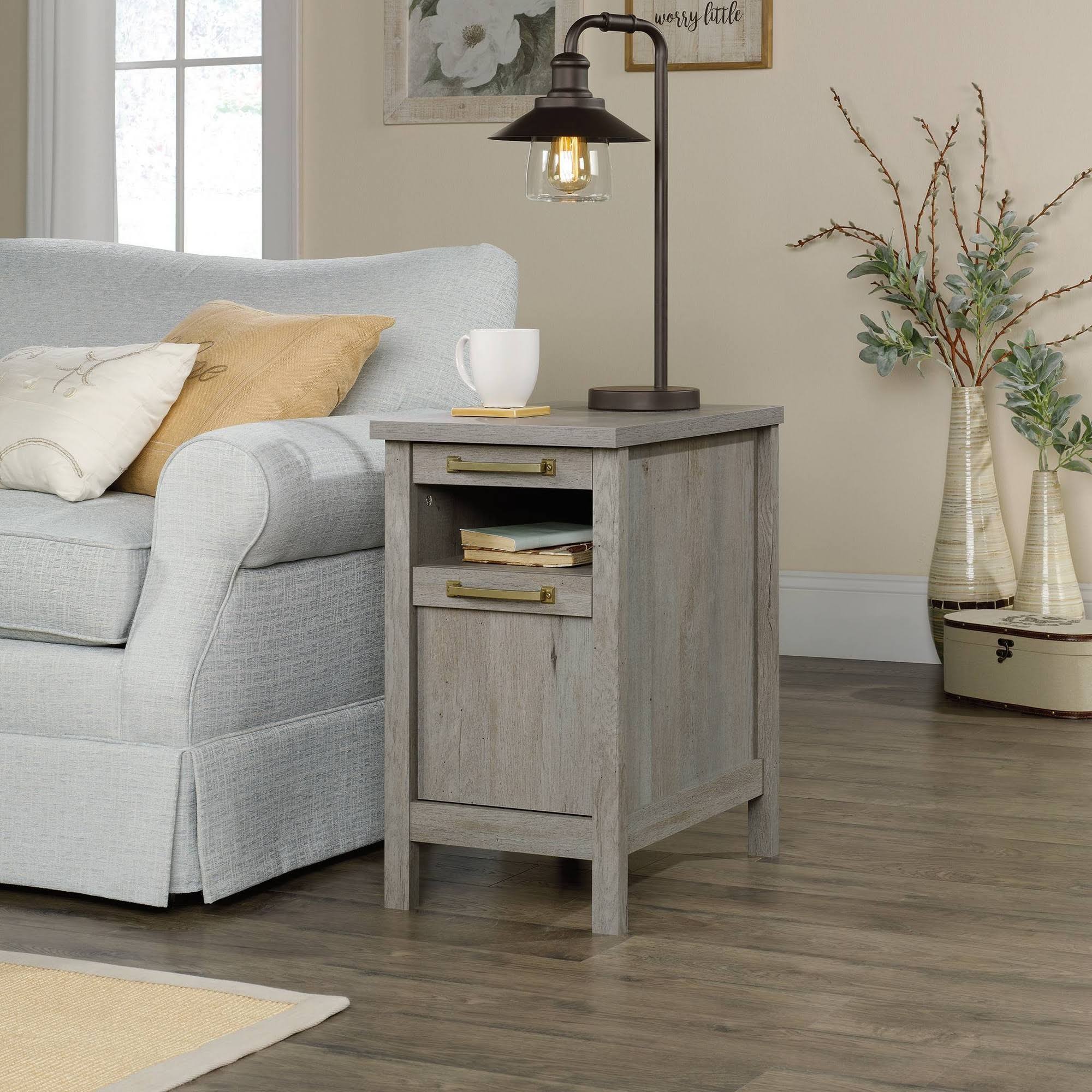 Sauder Cannery Bridge Side Table - Mystic Oak
