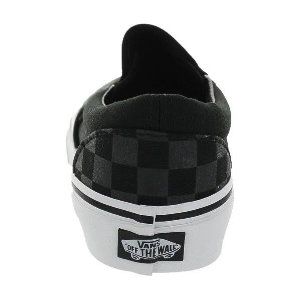 Vans Classic Slip on Checkerboard Black Black